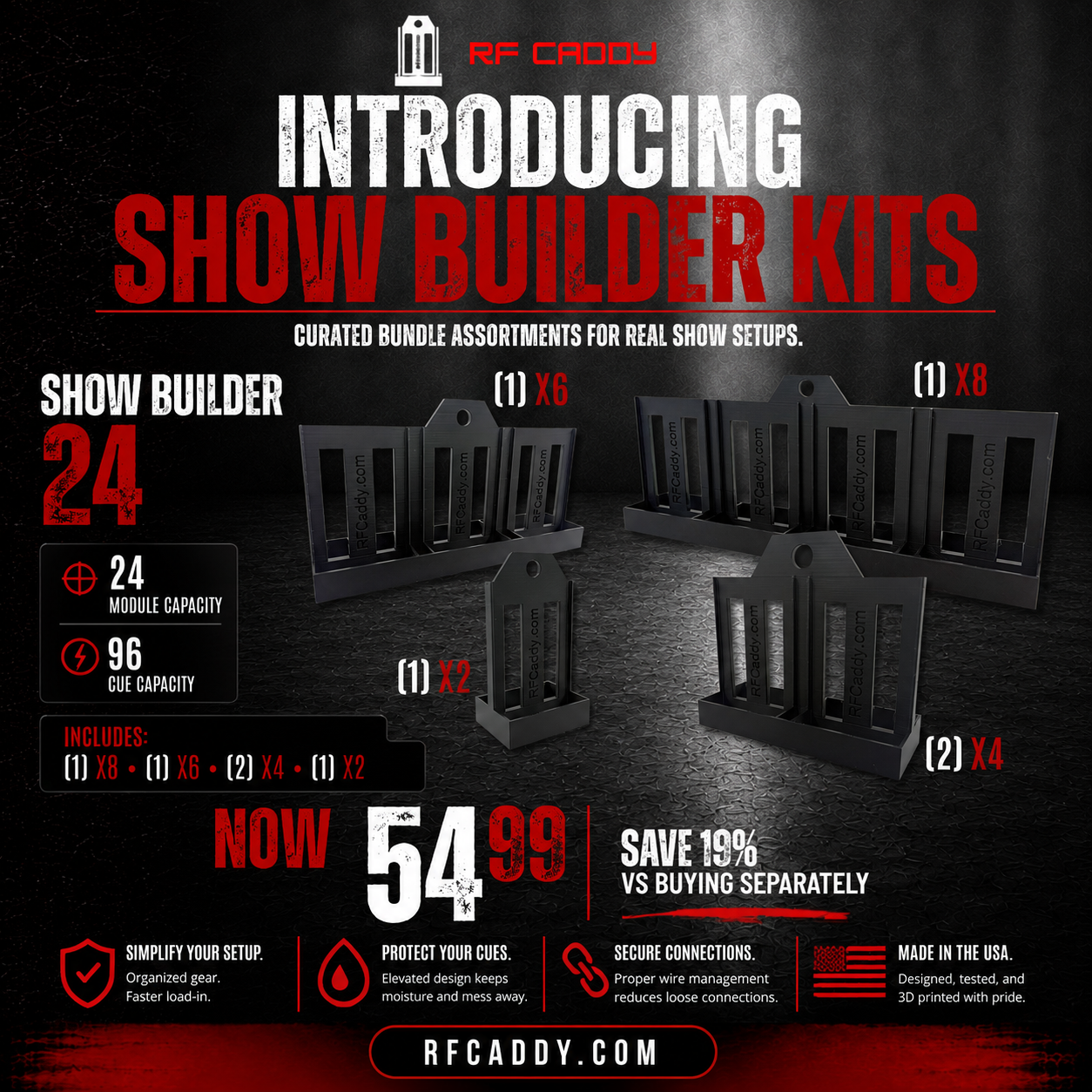 Show Builder 24 — 24 Modules / 96 Cues